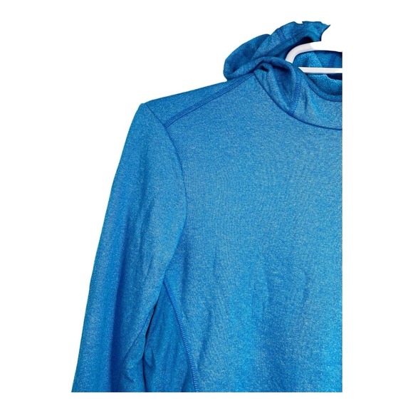 Adidas Hoodie Adult M Blue Running Training Workout Logo - Picture 4 of 11